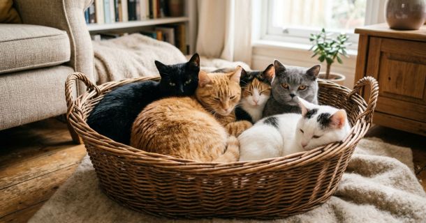 Подружатся ли кошки?