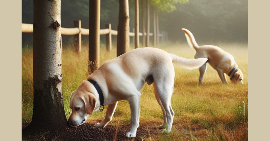 Собака нюхает землю - о чем это нам говорит?